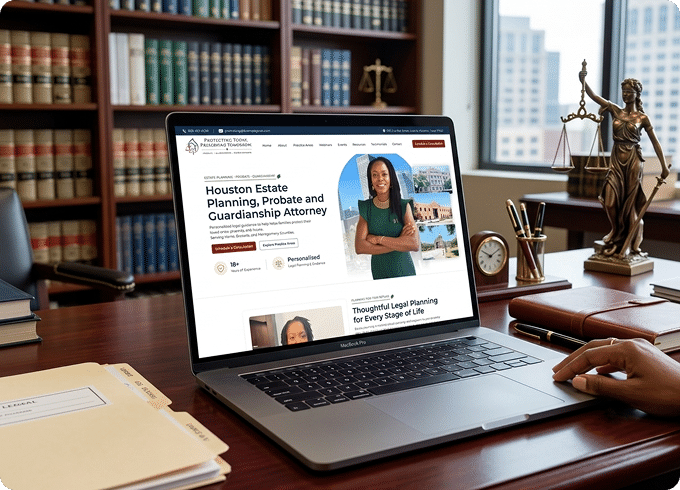 Trewick Law Firm consultation request page design